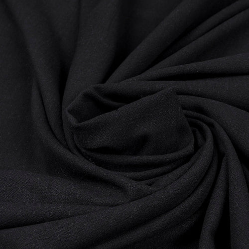 LIDIA DRESS | tkanina w kolorze Black