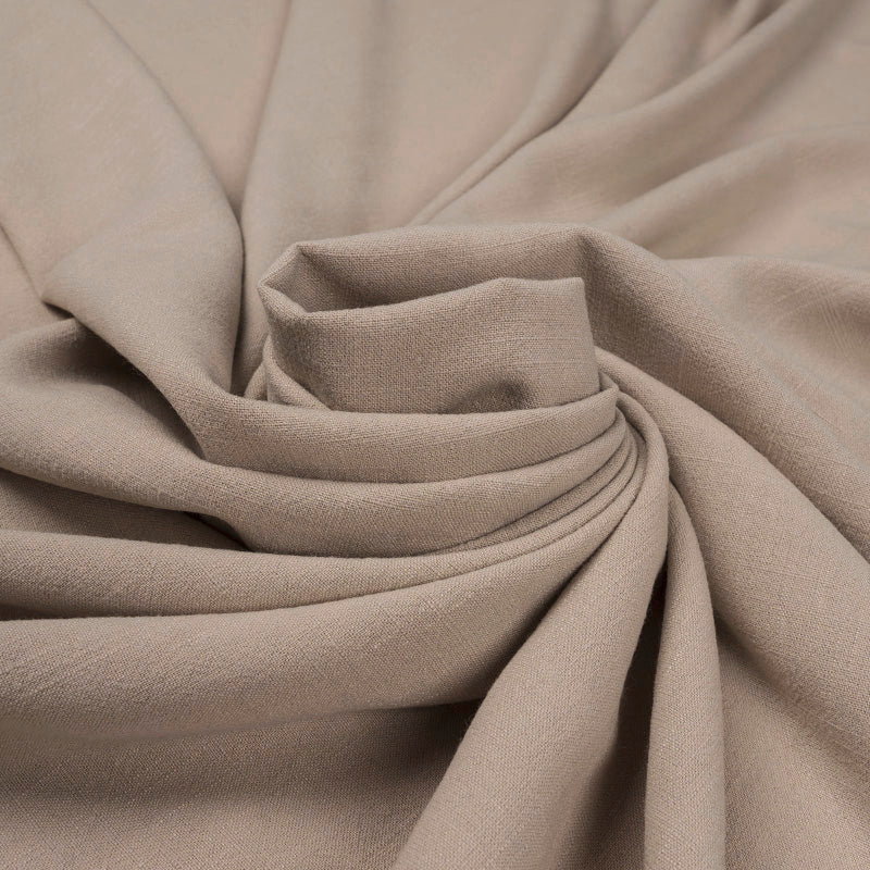 LIDIA DRESS | tkanina w kolorze Cappuccino